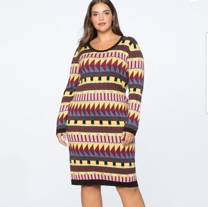 Eloquii Dresses - Multi colored sweater dress Eloquii Dresses - Multi colored sweater dress